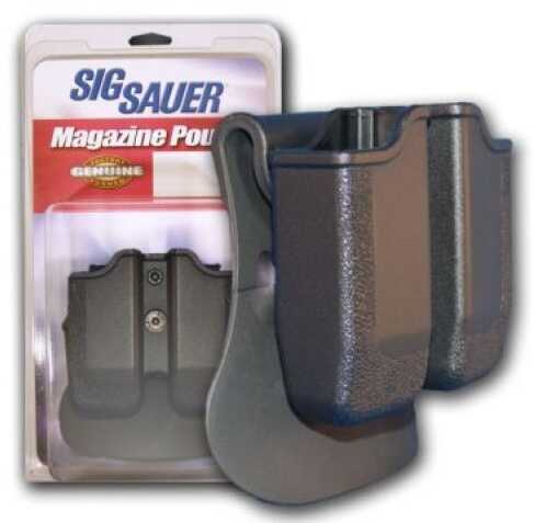 Sig Sauer Dbl Mag Pouch P226 9mm/357Sig/40 S&W P229 9mm MAGPDBL226BLK